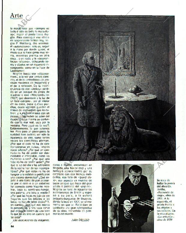 BLANCO Y NEGRO MADRID 15-01-1989 página 64