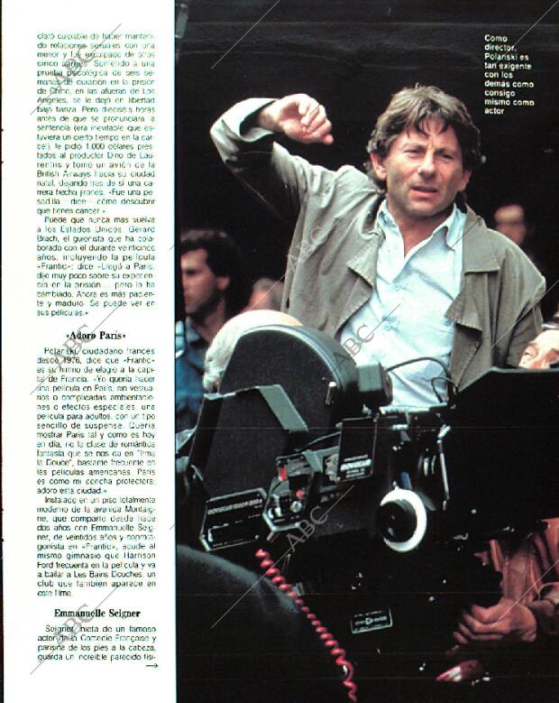 BLANCO Y NEGRO MADRID 15-01-1989 página 77