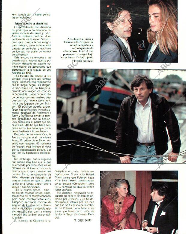 BLANCO Y NEGRO MADRID 15-01-1989 página 79