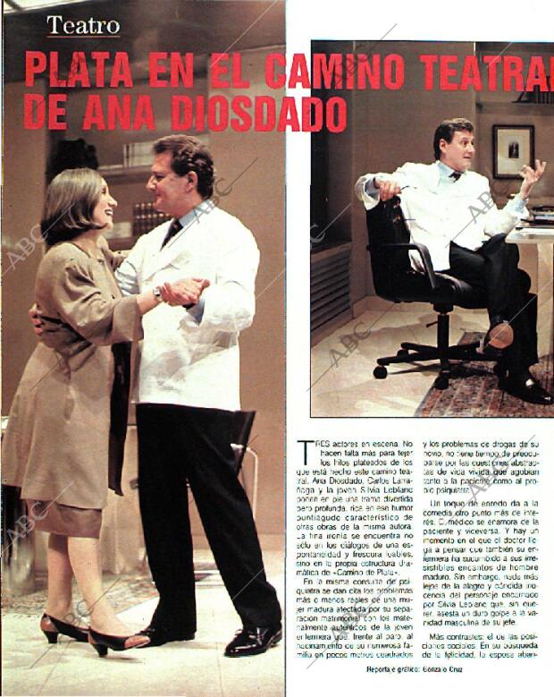 BLANCO Y NEGRO MADRID 15-01-1989 página 96