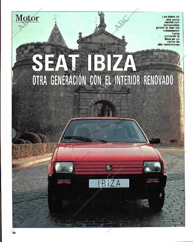 BLANCO Y NEGRO MADRID 15-01-1989 página 98