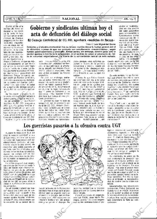 ABC MADRID 16-01-1989 página 15