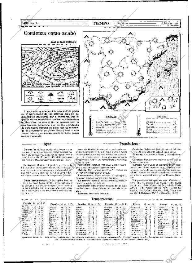 ABC MADRID 16-01-1989 página 30