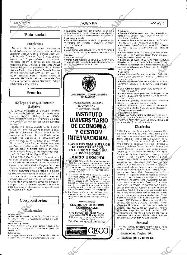 ABC MADRID 16-01-1989 página 31
