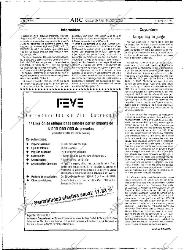 ABC MADRID 16-01-1989 página 46