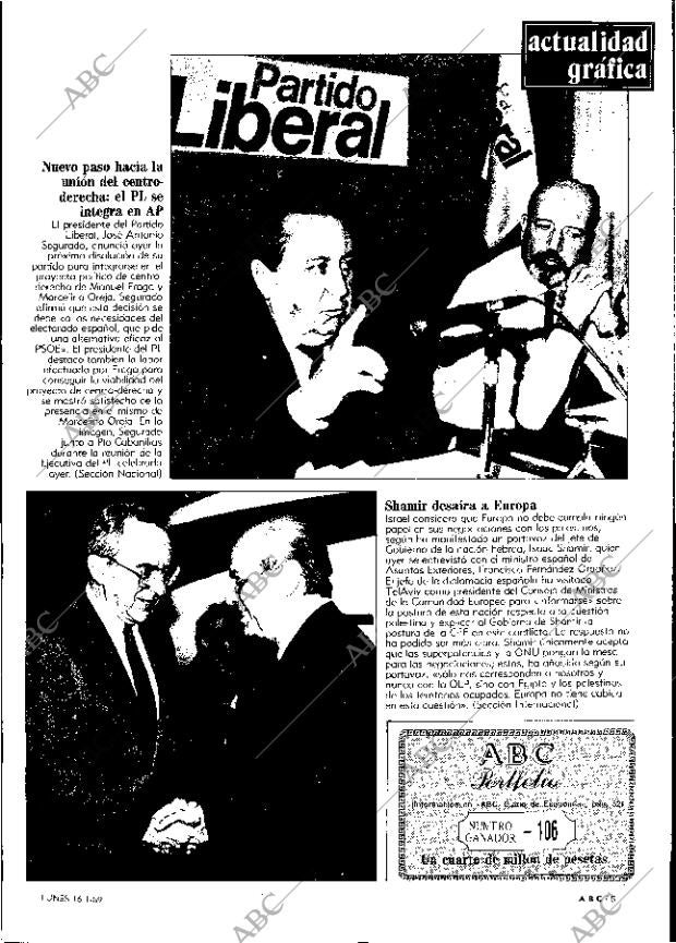 ABC MADRID 16-01-1989 página 5