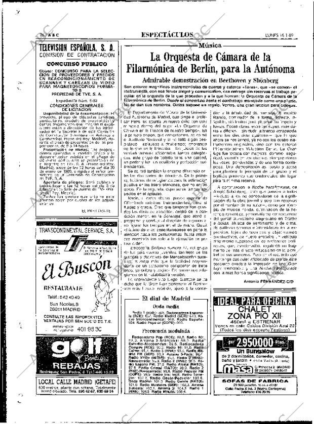 ABC MADRID 16-01-1989 página 76