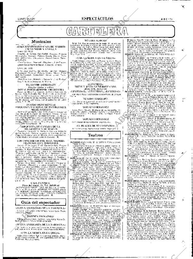 ABC MADRID 16-01-1989 página 79