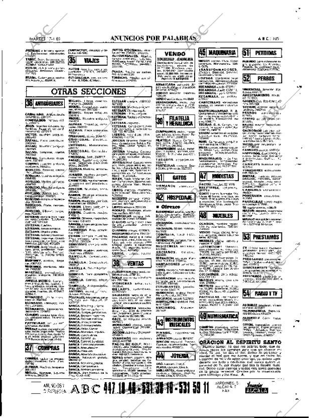 ABC MADRID 17-01-1989 página 105