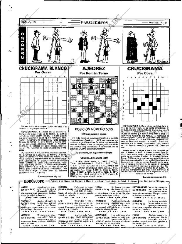 ABC MADRID 17-01-1989 página 106