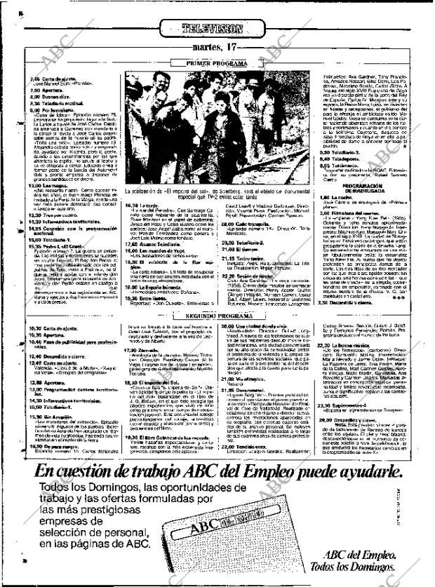 ABC MADRID 17-01-1989 página 110