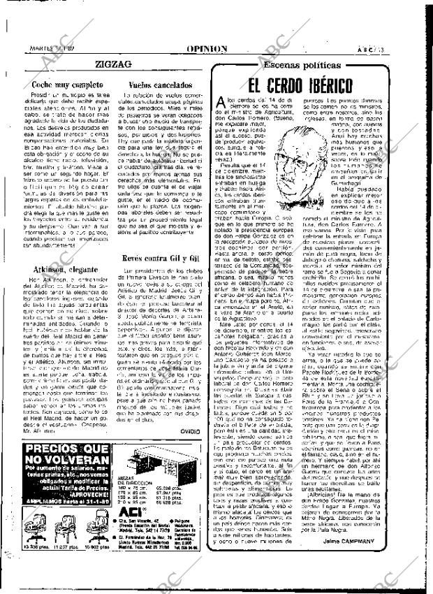 ABC MADRID 17-01-1989 página 13