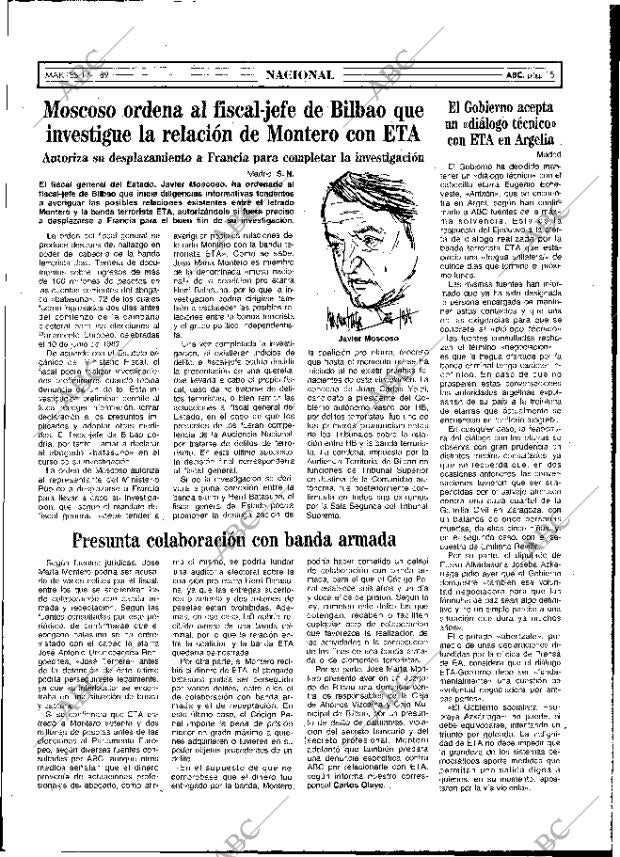 ABC MADRID 17-01-1989 página 15