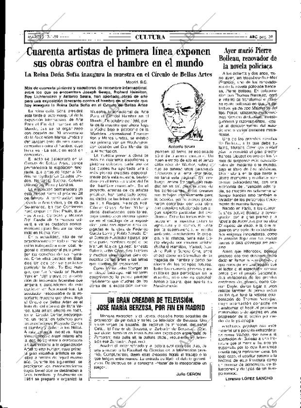 ABC MADRID 17-01-1989 página 39