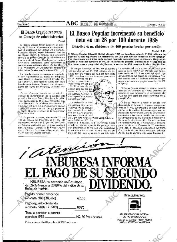 ABC MADRID 17-01-1989 página 44