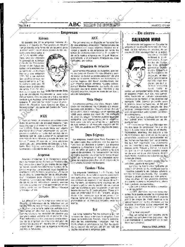 ABC MADRID 17-01-1989 página 52
