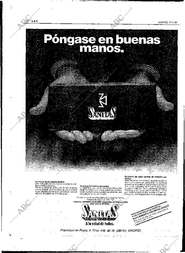 ABC MADRID 17-01-1989 página 64