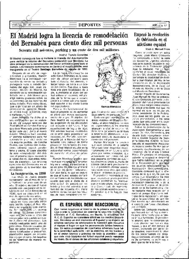 ABC MADRID 17-01-1989 página 67