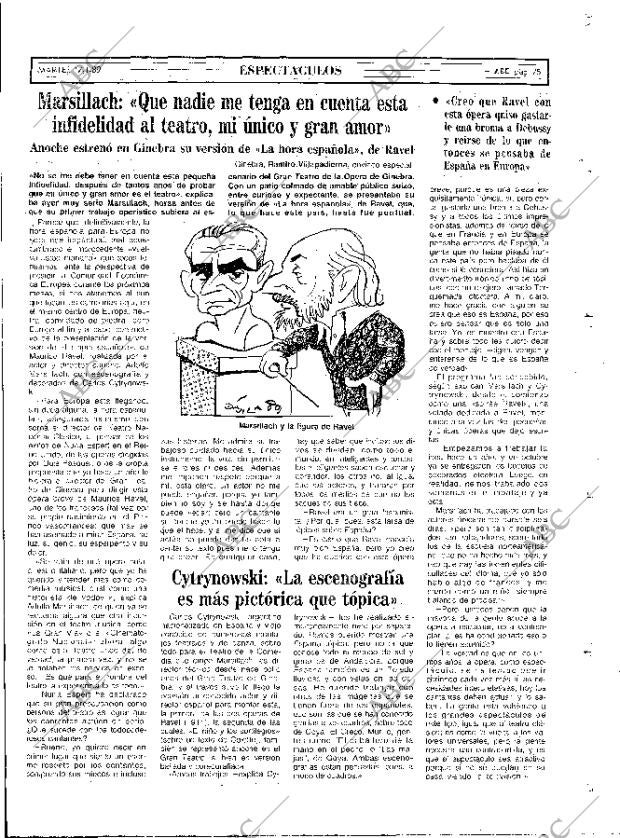 ABC MADRID 17-01-1989 página 75