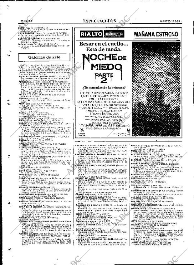 ABC MADRID 17-01-1989 página 82