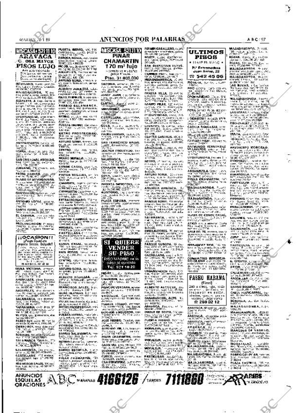 ABC MADRID 17-01-1989 página 97