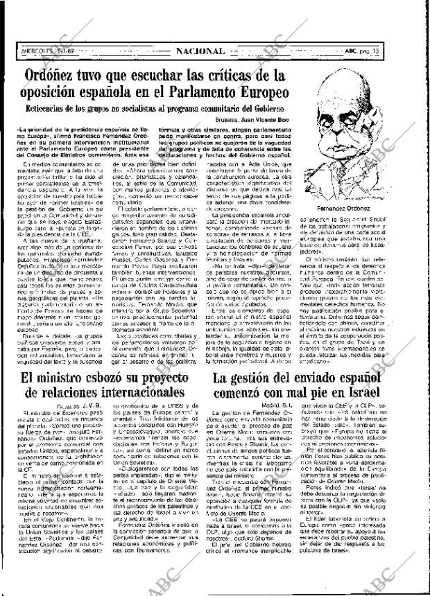 ABC MADRID 18-01-1989 página 15