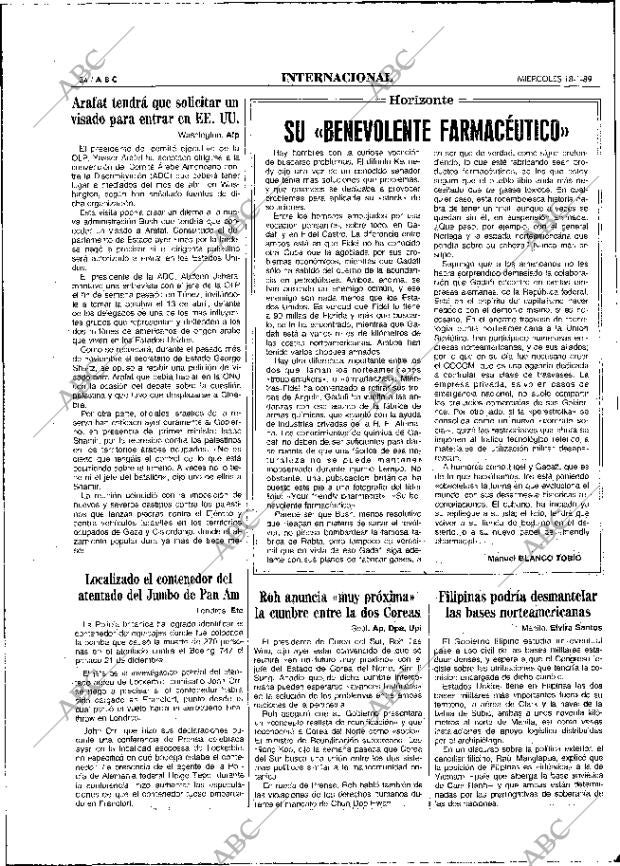ABC MADRID 18-01-1989 página 24