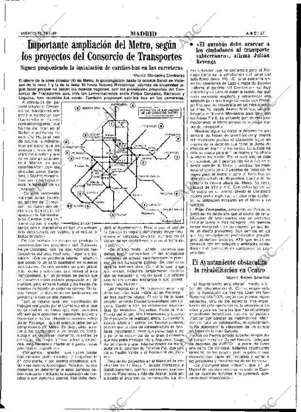 ABC MADRID 18-01-1989 página 27