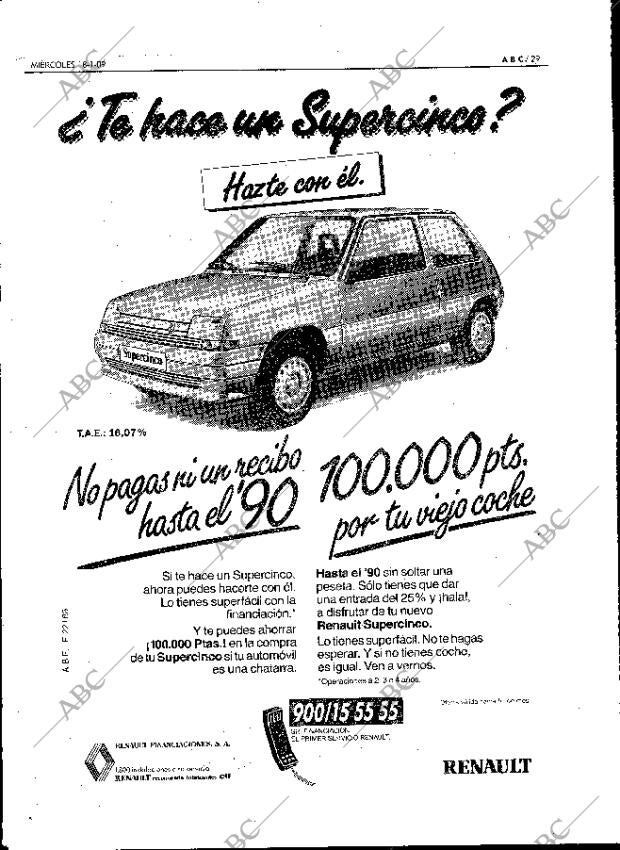 ABC MADRID 18-01-1989 página 29