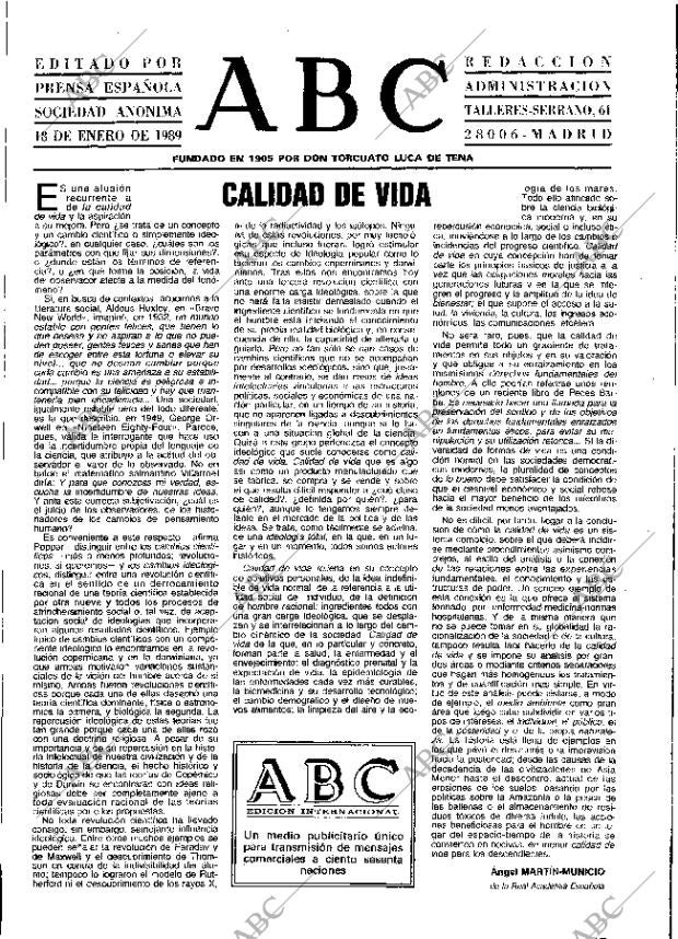 ABC MADRID 18-01-1989 página 3