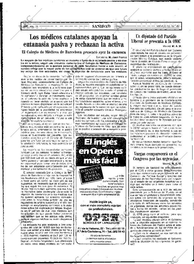 ABC MADRID 18-01-1989 página 34