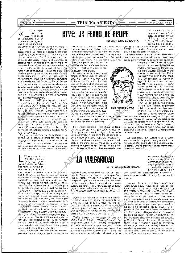 ABC MADRID 18-01-1989 página 36