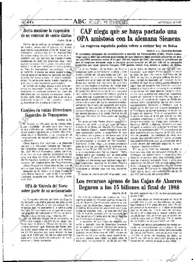ABC MADRID 18-01-1989 página 38
