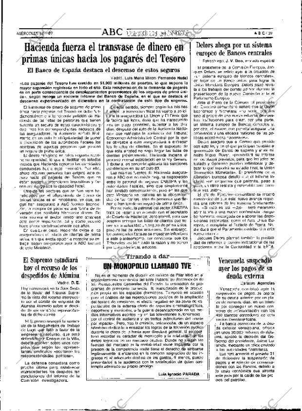 ABC MADRID 18-01-1989 página 39