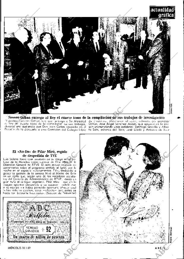 ABC MADRID 18-01-1989 página 5