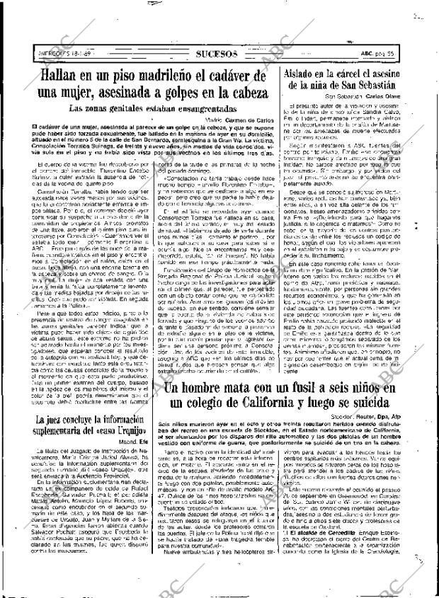 ABC MADRID 18-01-1989 página 55