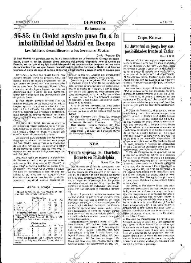ABC MADRID 18-01-1989 página 59