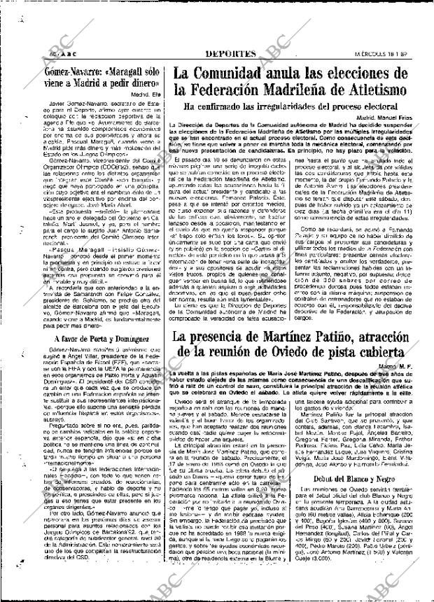 ABC MADRID 18-01-1989 página 60
