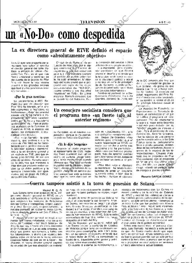 ABC MADRID 18-01-1989 página 63