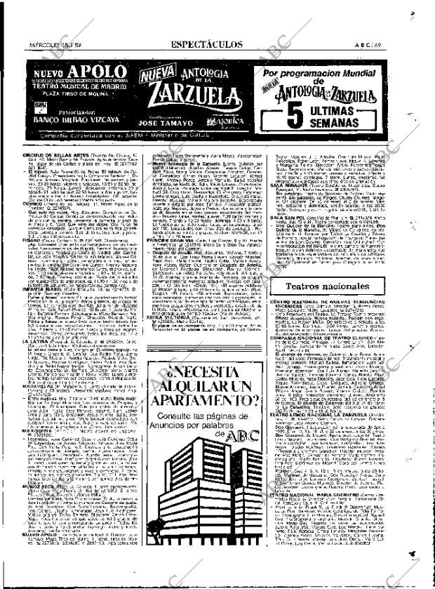 ABC MADRID 18-01-1989 página 69