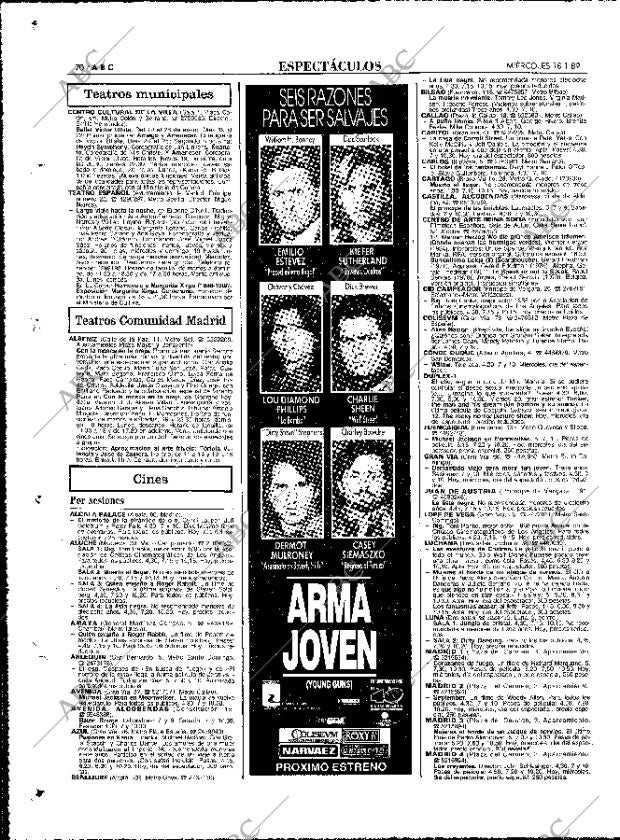 ABC MADRID 18-01-1989 página 70