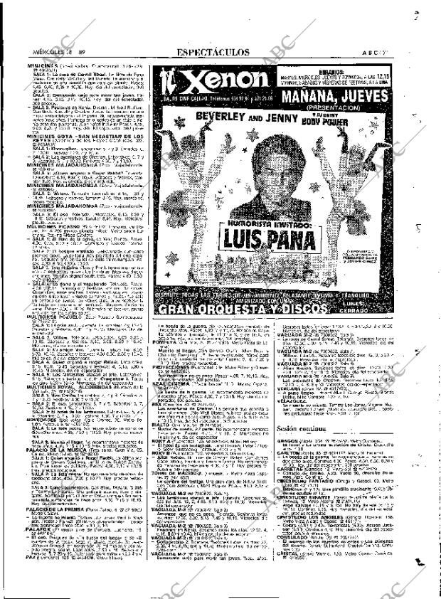 ABC MADRID 18-01-1989 página 71