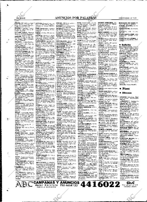 ABC MADRID 18-01-1989 página 82