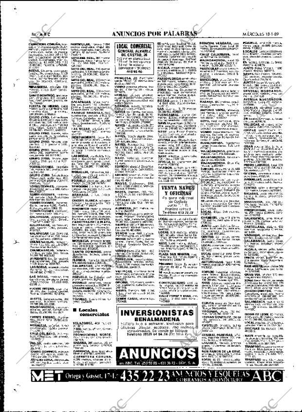 ABC MADRID 18-01-1989 página 86