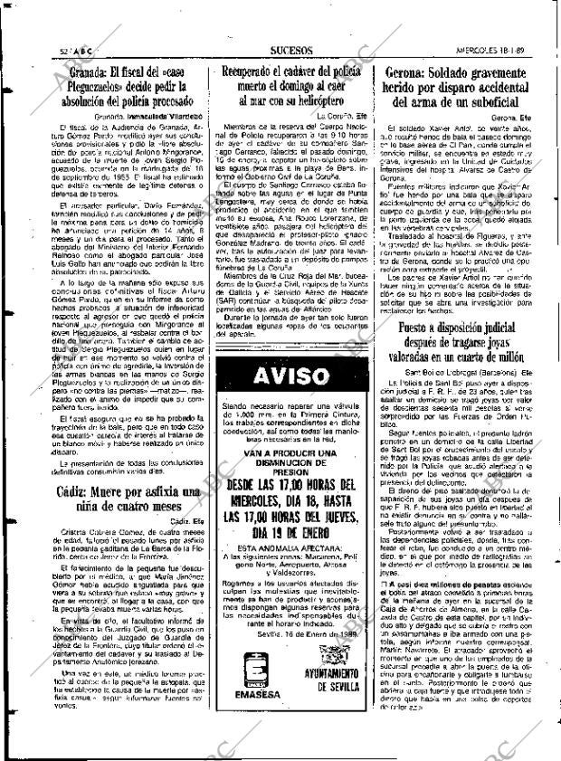 ABC SEVILLA 18-01-1989 página 52