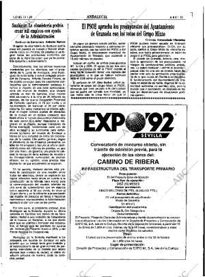 ABC SEVILLA 19-01-1989 página 33