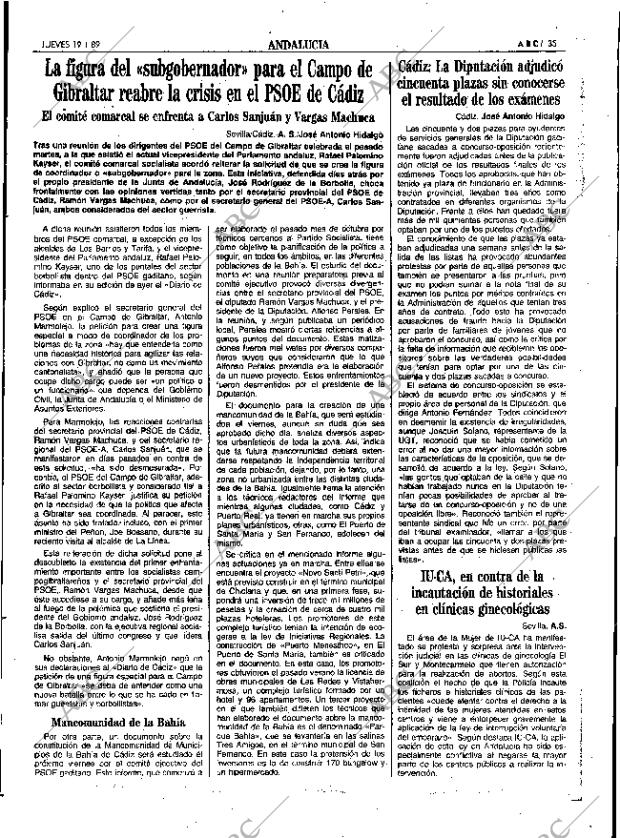 ABC SEVILLA 19-01-1989 página 35