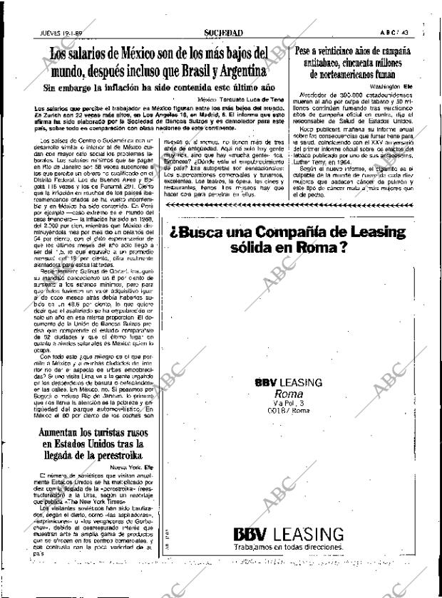 ABC SEVILLA 19-01-1989 página 43