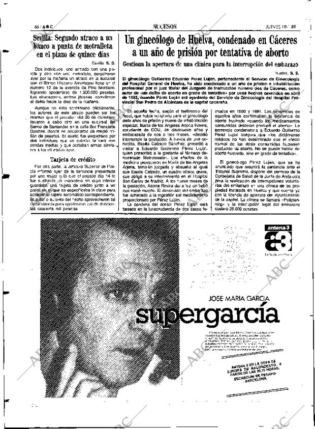 ABC SEVILLA 19-01-1989 página 66