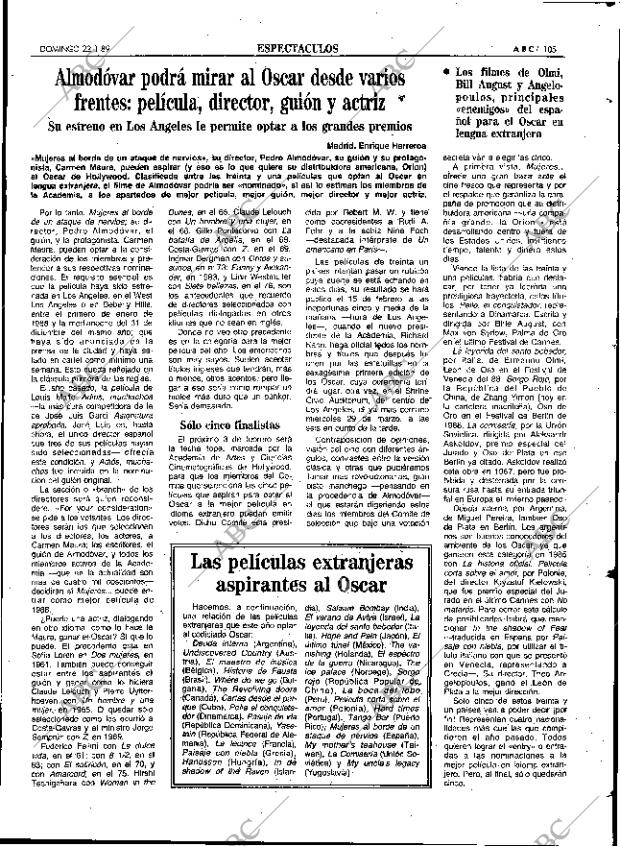 ABC SEVILLA 22-01-1989 página 105